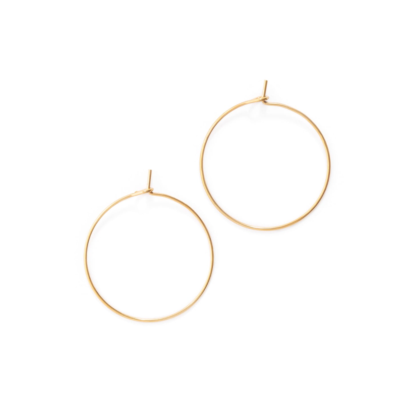 Circle Hoop Earrings M1