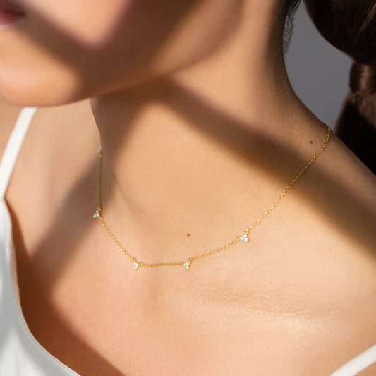 Crystal Charm Necklace 1