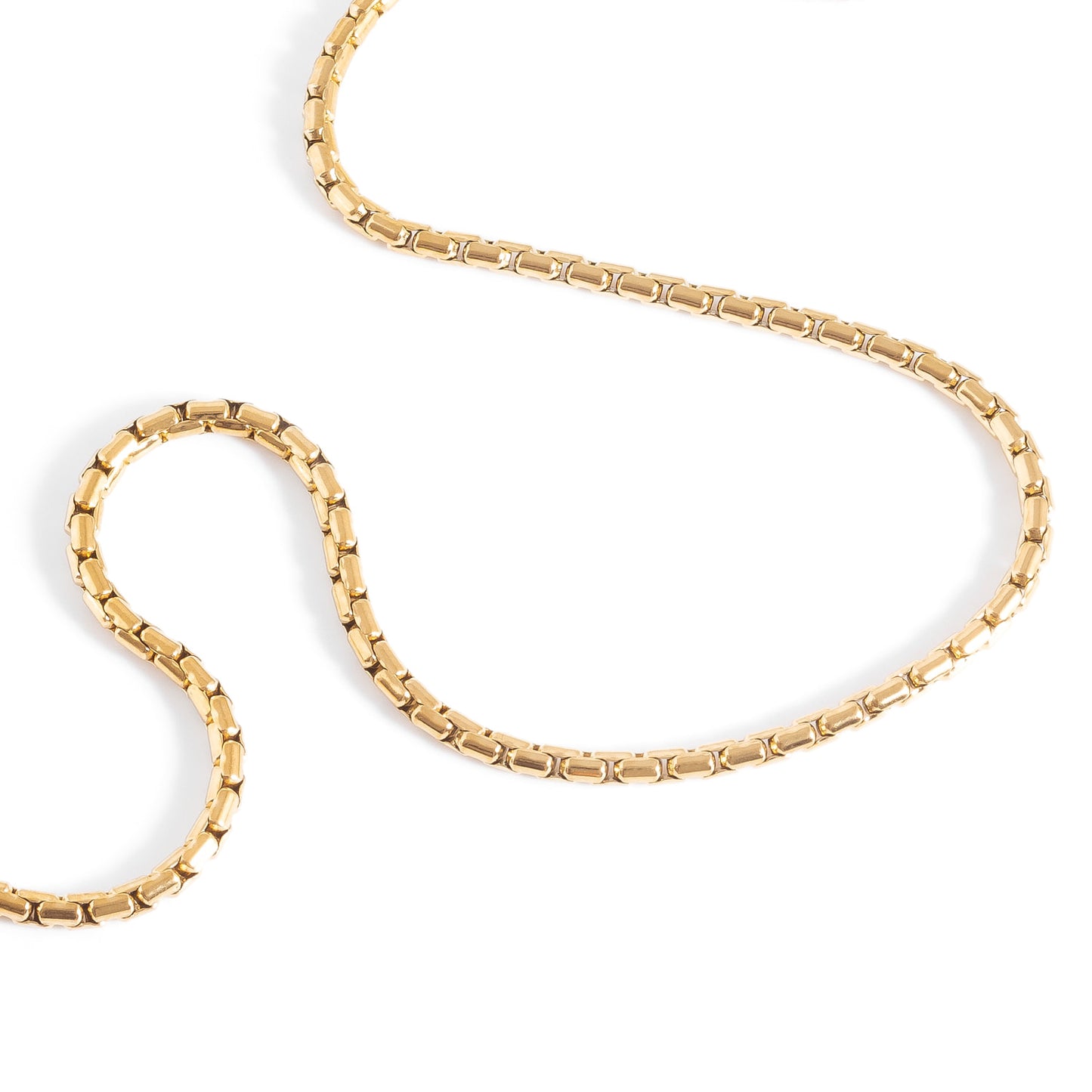 Gold Coreana Chain Necklace