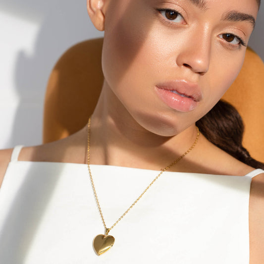 Heart Locket Necklace 1