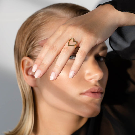 Heart Ring Gold