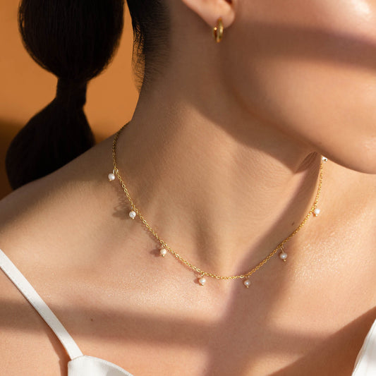 Pearl Drop Necklace 1