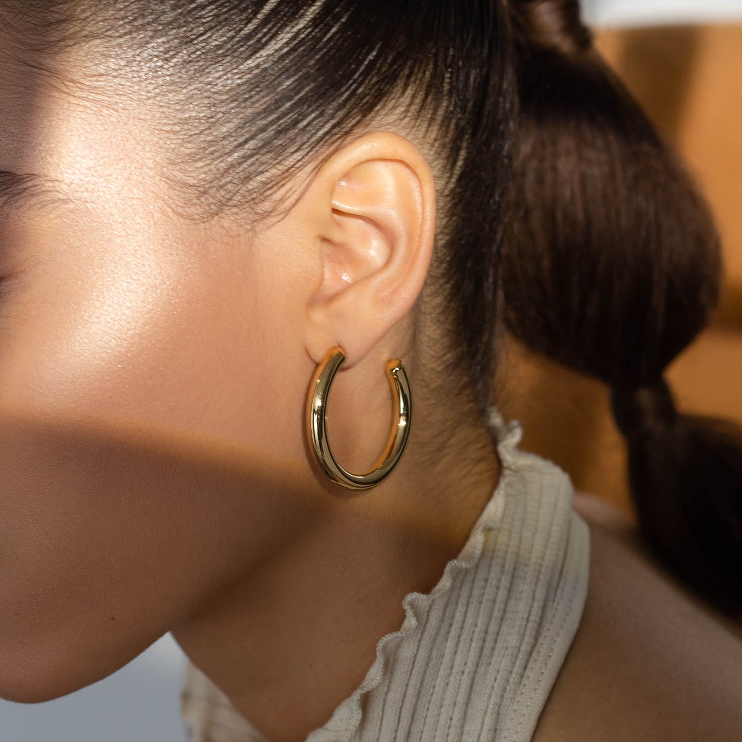 Statement Hoops Gold 40mm