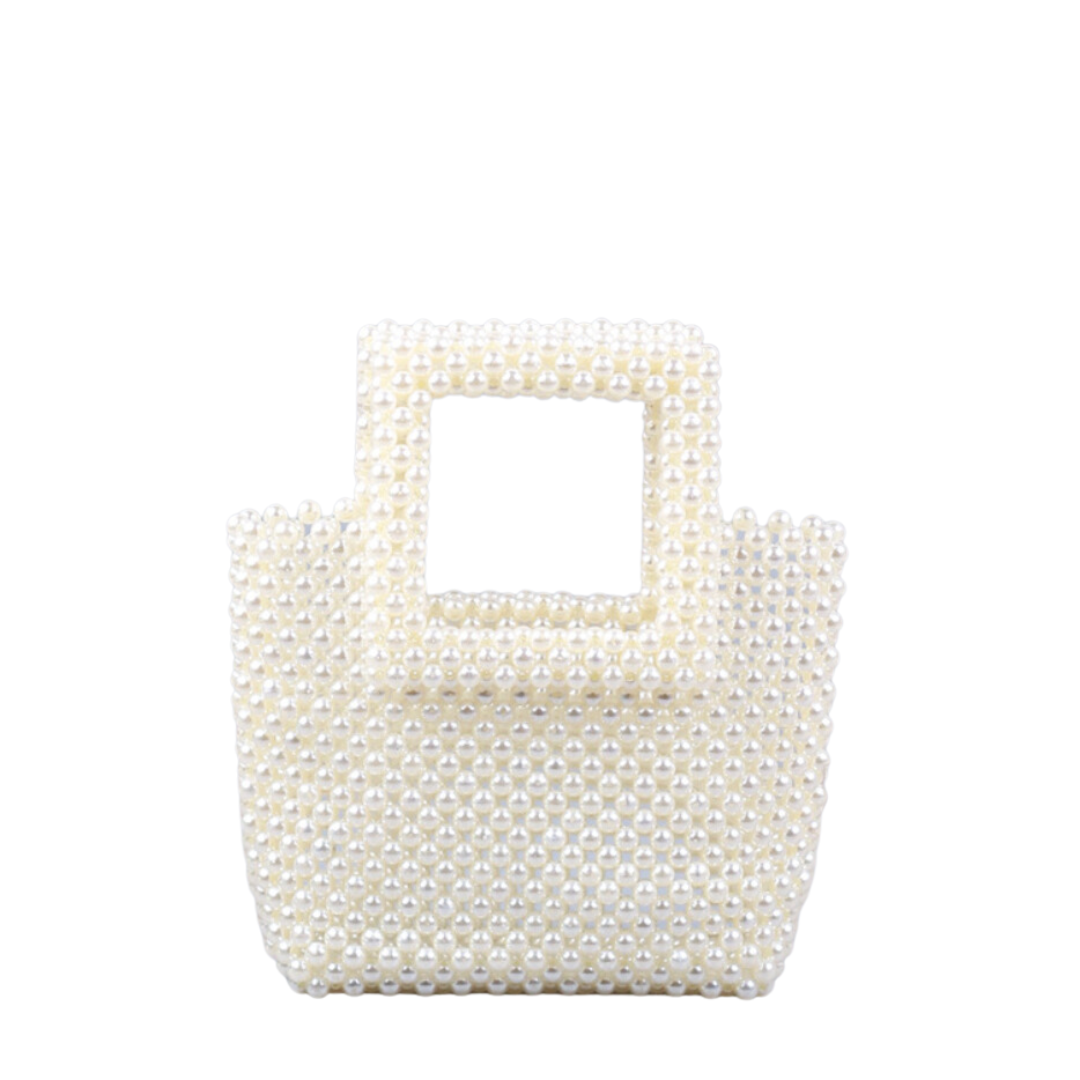 Square Mini Purse - Milk