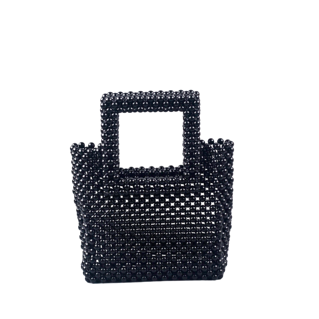 Square Mini Purse - Black