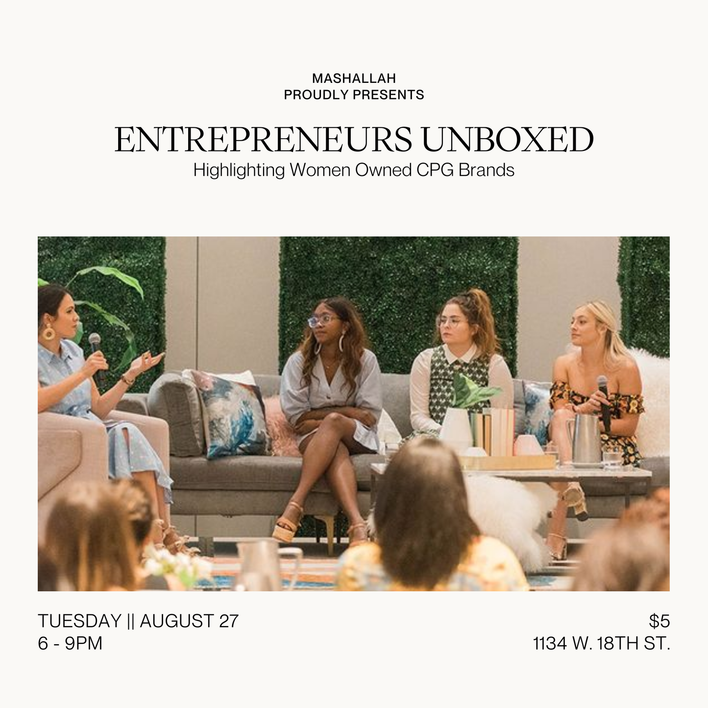 Entrepreneurs Unboxed || August 27