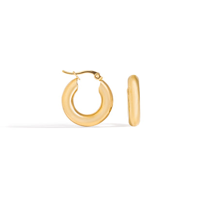 Gold Classic Hoop Earrings s