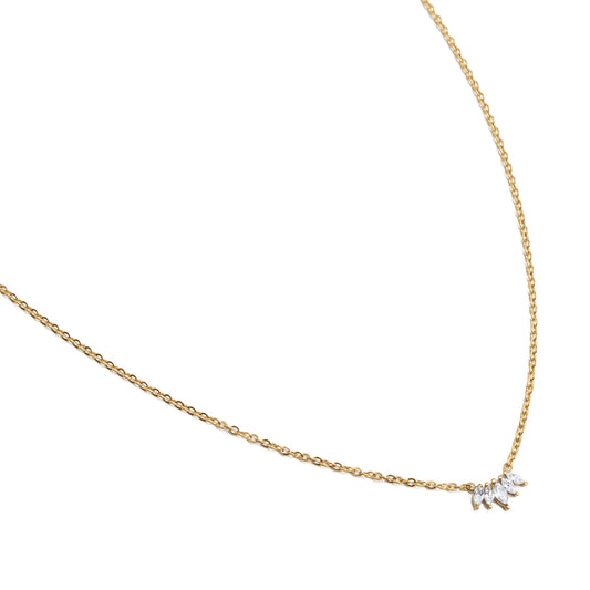 Pave Floating Necklace