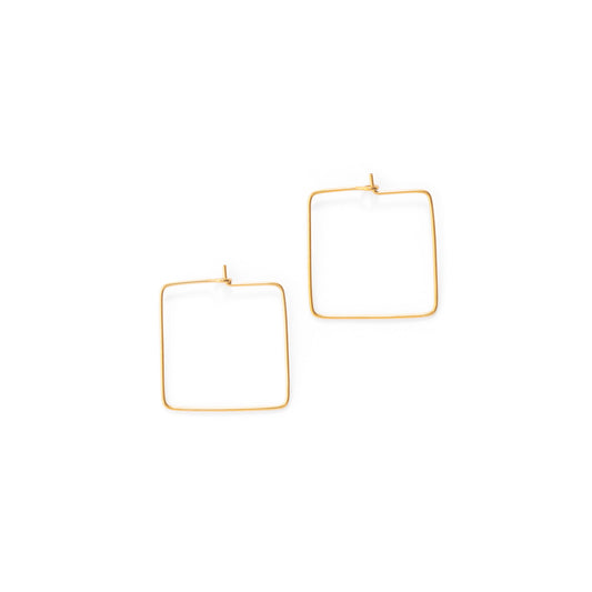 Square Hoop Earrings