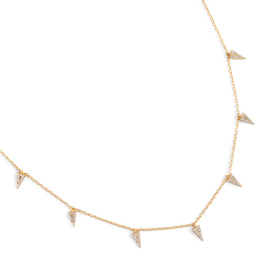 Triangle Charm Necklace
