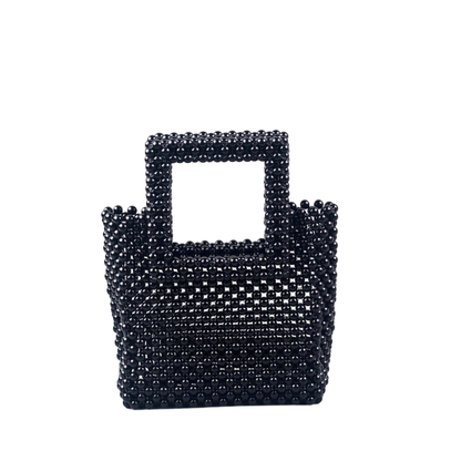 Square Mini Purse - Black