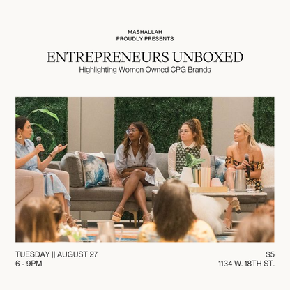Entrepreneurs Unboxed || August 27